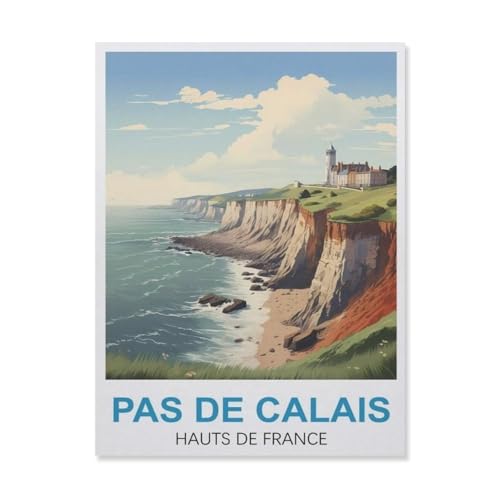 1000 Stück Puzzle，Pas De Calais Hauts De France，Erwachsene Kinder Papiers pielzeug Lernspiel（38x26cm）-GM60 von YYHMKBYY