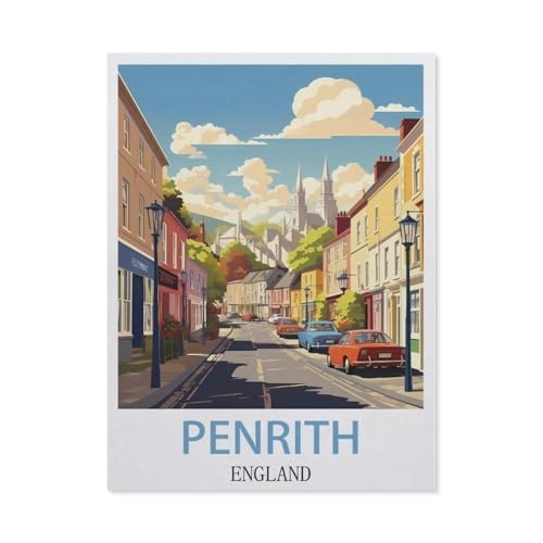 1000 Stück Puzzle，Penrith England，Erwachsene Kinder Papier Spielzeug Lernspiel（38x26cm）-AC84 von YYHMKBYY