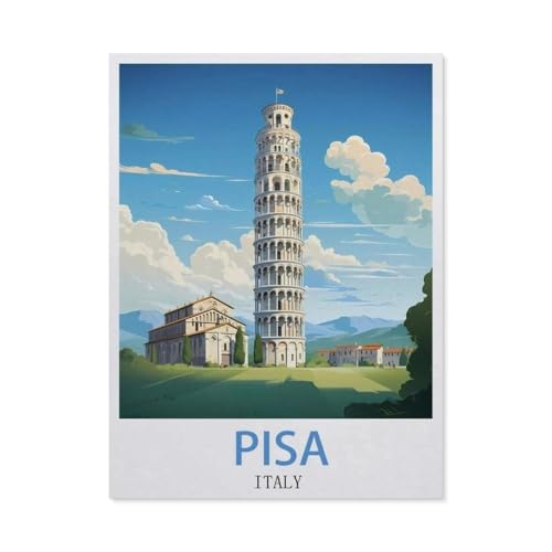1000 Stück Puzzle，Pisa, Italien，Erwachsene Kinder Papier Spielzeug Lernspiel（50x70cm）-EN100 von YYHMKBYY