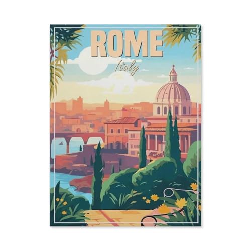 1000 Stück Puzzle，Rom, Italien，Erwachsene Kinder Papier Spielzeug Lernspiel（50x70cm）-AS100 von YYHMKBYY