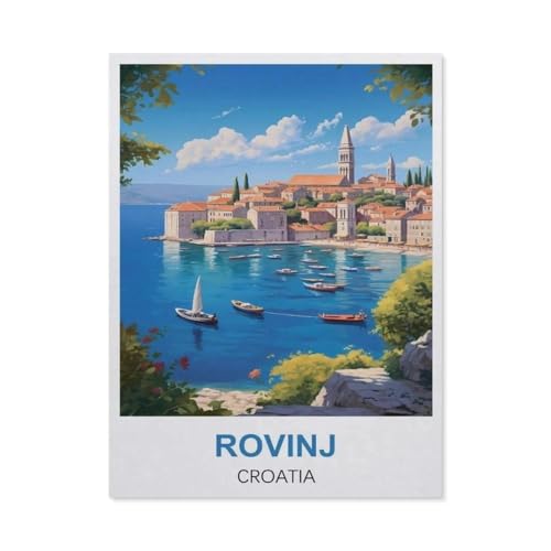 1000 Stück Puzzle，Rovinj, Kroatien，Erwachsene Kinder Papiers pielzeug Lernspiel（38x26cm）-EL6 von YYHMKBYY