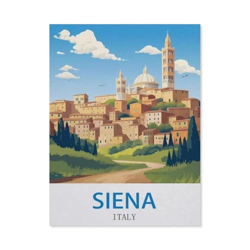 1000 Stück Puzzle，Siena, Italien，Erwachsene Kinder Papiers pielzeug Lernspiel（38x26cm）-DG25 von YYHMKBYY