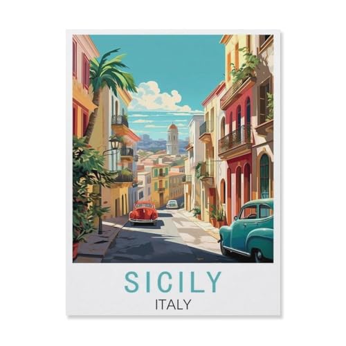 1000 Stück Puzzle，Sizilien Italien，Erwachsene Kinder Papier Spielzeug Lernspiel（38x26cm）-T18 von YYHMKBYY