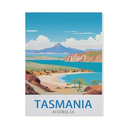 1000 Stück Puzzle，Tasmanien, Australien，Erwachsene Kinder Papiers pielzeug Lernspiel（50x70cm）-AV93 von YYHMKBYY