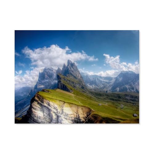1000 Stück Puzzle，Traumhafte Landschaften，Erwachsene Kinder Papier Spielzeug Lernspiel（50x70cm）-AP93 von YYHMKBYY
