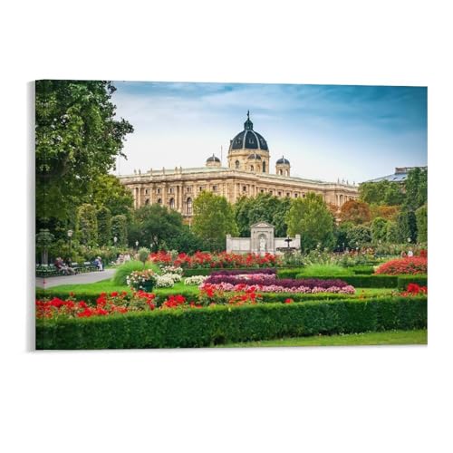 1000 Stücke，Der Volksgarten in Wien, Österreich，Erwachsene kreative Geschenk-Dekomprimierung Puzzlen Cartoon Lernspielzeug for Kinder-Tagesgeschenke,Holzpuzzle（52x38cm）-237 von YYHMKBYY