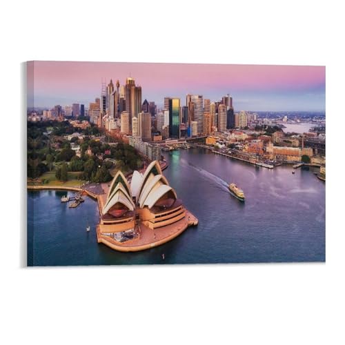 1000 Stücke，Städte Sydney，Erwachsene kreative Geschenk-Dekomprimierung Puzzlen Cartoon Lernspielzeug for Kinder-Tagesgeschenke,Holzpuzzle（75x50cm）-141 von YYHMKBYY