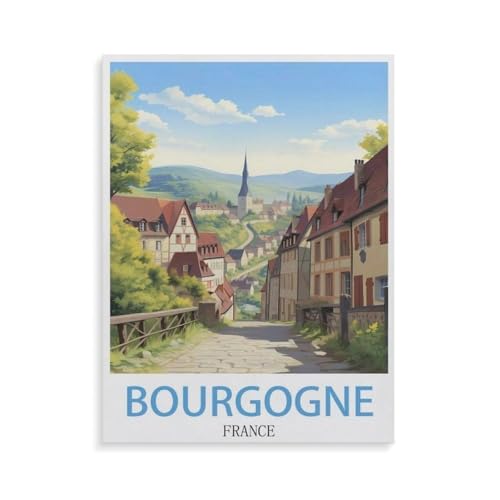 1000 Teile，Bourgogne Frankreich，Jigsaw Fun Game Spielzeug Lernspielzeug Für Erwachsene（38x26cm）-GQ68 von YYHMKBYY