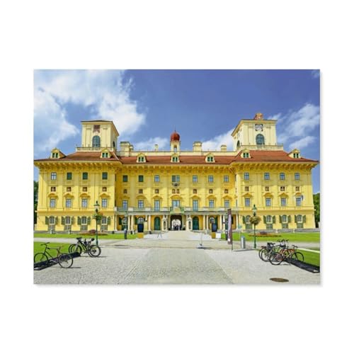 1000 Teile，Burgenland - Schloss Esterhazy，Jigsaw Fun Game Spielzeug Lernspielzeug Für Erwachsene（38x26cm）-BA60 von YYHMKBYY