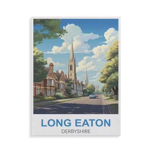 1000 Teile，Langes Eaton Derbyshire，Jigsaw Fun Game Spielzeug Lernspielzeug Für Erwachsene（38x26cm）-GT20 von YYHMKBYY
