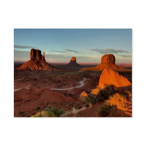 1000 Teile，Monument Valley, Arizona，Jigsaw Fun Game Spielzeug Lernspielzeug Für Erwachsene（50x70cm）-AZ13 von YYHMKBYY