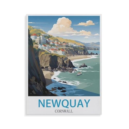 1000 Teile，Newquay Cornwall，Jigsaw Fun Game Spielzeug Lernspielzeug Für Erwachsene（38x26cm）-GR10 von YYHMKBYY