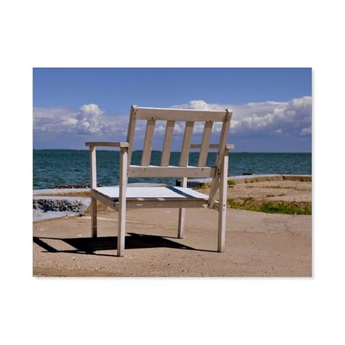 1000 Teile，Ruhebank mit Meeresblick，Jigsaw Fun Game Spielzeug Lernspielzeug Für Erwachsene（38x26cm）-AY71 von YYHMKBYY