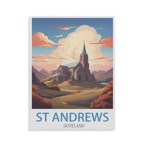 1000 Teile，St. Andrews，Jigsaw Fun Game Spielzeug Lernspielzeug Für Erwachsene（38x26cm）-GV9 von YYHMKBYY