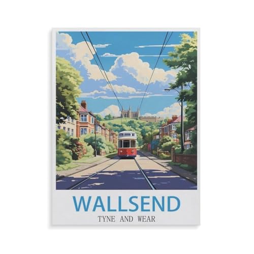1000 Teile，Wallsend Tyne and Wear，Jigsaw Fun Game Spielzeug Lernspielzeug Für Erwachsene（38x26cm）-GW56 von YYHMKBYY