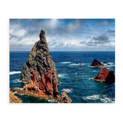 1000 Teile Puzzle，Ponta de Sao Lourenço，Für Kinder Und Erwachsene Holz Personalisiertes Puzzle-Spaß-Spiel（75x50cm）-AW65 von YYHMKBYY