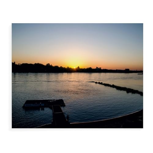 1000 Teile Puzzle，Sonnenuntergang im Kölner Süden，Für Kinder Und Erwachsene Papier Personalisiertes Puzzle-Spaß-Spiel（38x26cm）-AW2 von YYHMKBYY