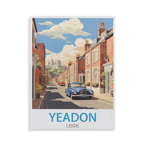1000 Teile Puzzle，Yeadon Leeds，Für Kinder Und Erwachsene Papier Personalisiertes Puzzle-Spaß-Spiel（38x26cm）-GW39 von YYHMKBYY