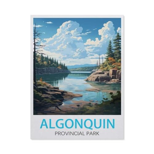 1000 Teile Puzzle Für Erwachsene Und Kinder，Algonquin，Stressabbau Herausforderung Bodenpuzzle DIY Home Wanddekoration（75x50cm）-AZ13 von YYHMKBYY