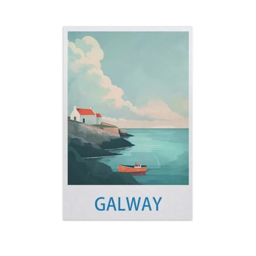 1000 Teile Puzzle Für Erwachsene Und Kinder，Galway，Stressabbau Herausforderung Bodenpuzzle DIY Home Wanddekoration（50x70cm）-GA41 von YYHMKBYY