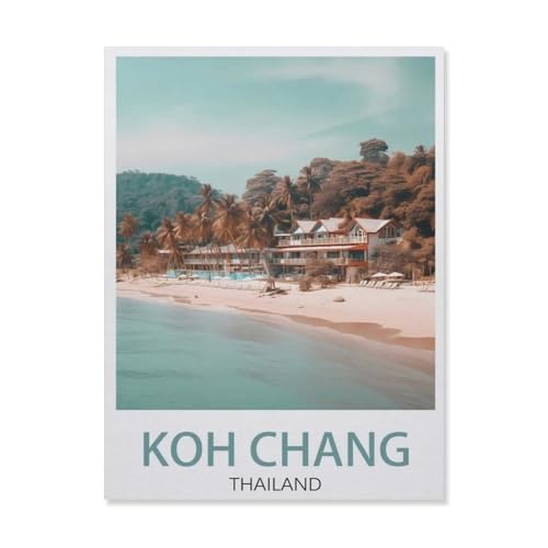 1000 Teile Puzzle Für Erwachsene Und Kinder，KOH Chang, Thailand, See，Stressabbau Herausforderung Bodenpuzzle DIY Home Wanddekoration（38x26cm）-DV95 von YYHMKBYY