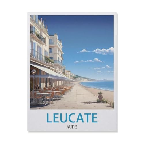 1000 Teile Puzzle Für Erwachsene Und Kinder，Leucate AUDE，Stressabbau Herausforderung Bodenpuzzle DIY Home Wanddekoration（75x50cm）-GN61 von YYHMKBYY