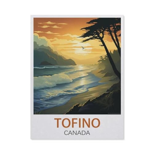 1000 Teile Puzzle Für Erwachsene Und Kinder，Tofino Kanada，Stressabbau Herausforderung Bodenpuzzle DIY Home Wanddekoration（38x26cm）-EX82 von YYHMKBYY