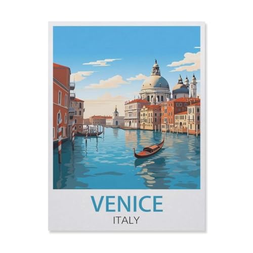 1000 Teile Puzzle Für Erwachsene Und Kinder，Venedig, Italien，Stressabbau Herausforderung Bodenpuzzle DIY Home Wanddekoration（75x50cm）-DQ81 von YYHMKBYY