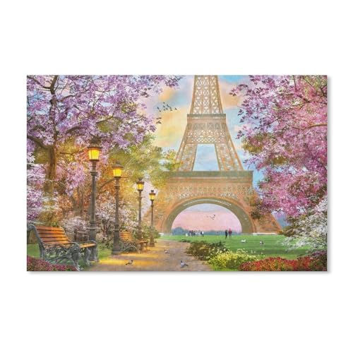 1000 Teile Puzzle Für Erwachsene Und Kinder，schöne Blume，Stressabbau Herausforderung Bodenpuzzle DIY Home Wanddekoration（52x38cm） von YYHMKBYY