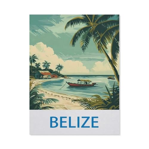 1000Pcs，Belize，Jigsaw Adult Decompression Game Puzzle Studenten Spielzeug Für Kinder Weihnachten Geburtstagsgeschenke（38x26cm）-CI83 von YYHMKBYY