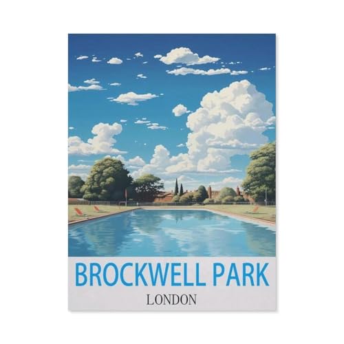 1000Pcs，Brockwell Park, London，Erwachsenen Dekompression Spiel Puzzle Studenten Spielzeug Für Kinder Weihnachten Geburtstagsgeschenke（75x50cm）-DK72 von YYHMKBYY