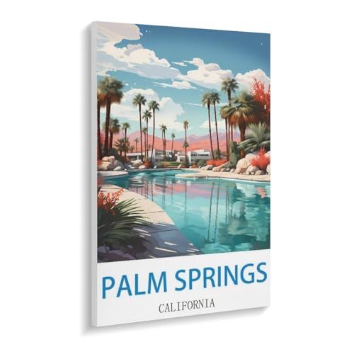 1000Pcs，Palm Springs Kalifornien，Jigsaw Adult Decompression Game Puzzle Studenten Spielzeug Für Kinder Weihnachten Geburtstagsgeschenke（75x50cm）-W97 von YYHMKBYY