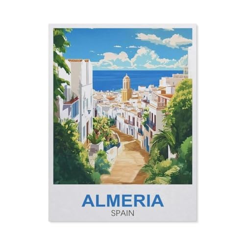 Almeria Spanien, Puzzle, 1000 Teile, klassisches Puzzle, Lernspiele, Spielzeug, bestes Geschenk für Erwachsene und Kinder (75 x 50 cm) -FC29 von YYHMKBYY