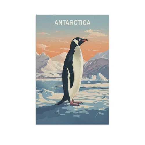 Antarktis，1000 Stück Erwachsene Holz Landschaft Puzzles Für Kinder Lernspielzeug Geschenke（75x50cm）-GJ51 von YYHMKBYY