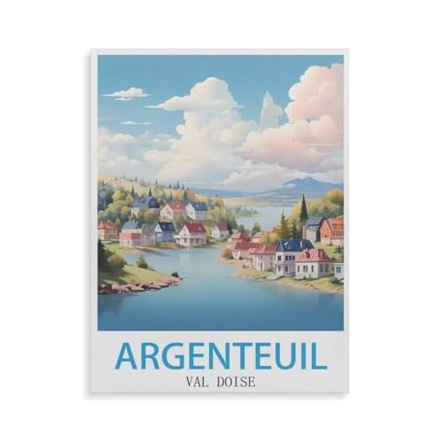 Argenteuil Val Doise，Für Erwachsene Familie Stress Relief Puzzle Spielzeug - Familie Spaß Herausforderung Spielzeug - 1000 Teile Puzzle（38x26cm）-GQ31 von YYHMKBYY