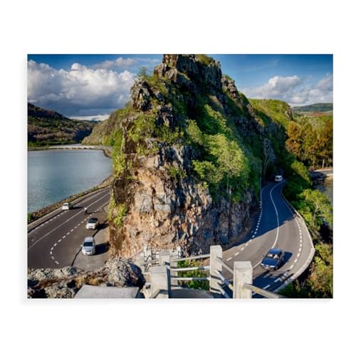 Baie du Cap - Mauritius，1000 Teile Holz Puzzle,einzigartiges Puzzle, Geschenk Für Erwachsene,Familienspiel,Herausforderungsaktivität（75x50cm）-AW50 von YYHMKBYY