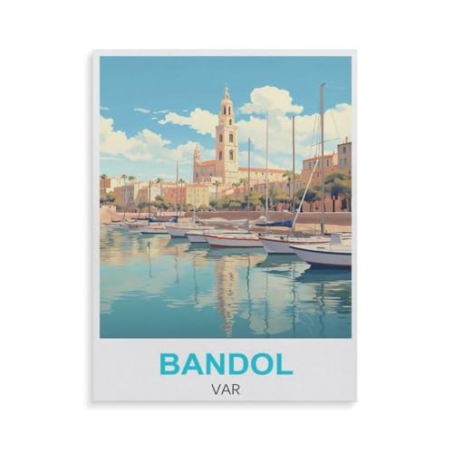 Bandol VAR，Für Erwachsene Familie Stress Relief Puzzle Spielzeug - Familie Spaß Herausforderung Spielzeug - 1000 Teile Puzzle（38x26cm）-GQ73 von YYHMKBYY