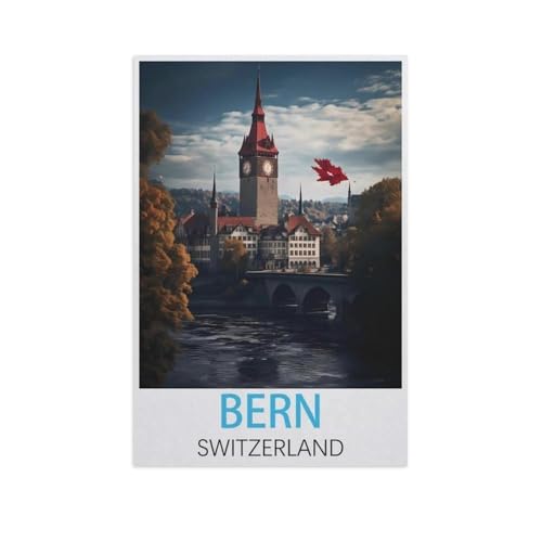 Berlin Deutschland，Puzzle 1000 Teile Papier Puzzle Erwachsene Kinder Lernspielzeug Familie Dekompressionsspiel（50x70cm）-FQ38 von YYHMKBYY