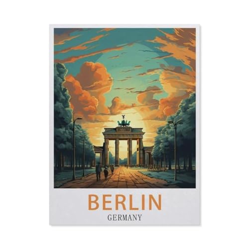Berlin Deutschland，Puzzles, 1000-teiliges Puzzle Für Erwachsene Und Kinder Ab 10 Jahren（50x70cm）-BF92 von YYHMKBYY
