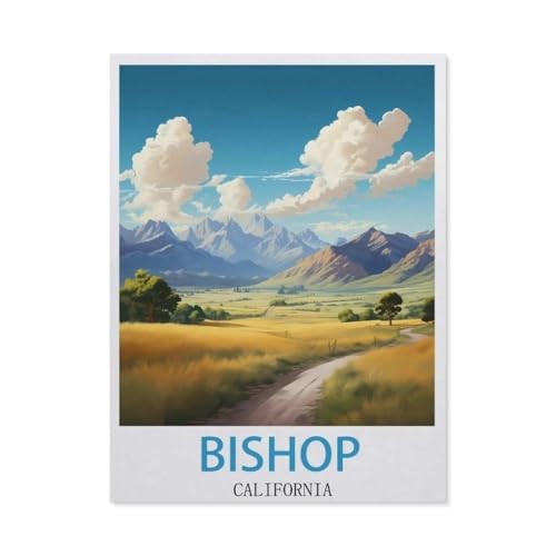 Bishop, Kalifornien，Papier Puzzle 1000 Teile Spielzeug Für Erwachsene Dekompressionsspiel（38x26cm）-DL91 von YYHMKBYY