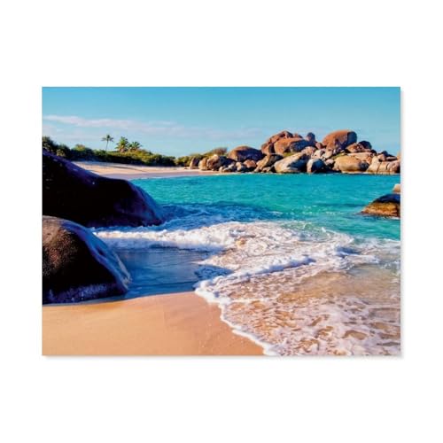 British Virgin Islands，Puzzles, 1000-teiliges Puzzle Für Erwachsene Und Kinder Ab 10 Jahren（38x26cm）-AS57 von YYHMKBYY