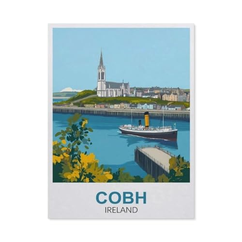 Cobh Irland, Puzzle für Erwachsene, 1000 Teile, klassisches Puzzle, Teenager, Jungen, Mädchen, robuste, eng anliegende Teile, Buchstaben auf der Rückseite für ideale Herausforderung und Geschenk, 50 x Cobh Irland, Puzzle für Erwachsene, 1000 Teile, klassisches Puzzle, Teenager, Jungen, Mädchen, robuste, eng anliegende Teile, Buchstaben auf der Rückseite für ideale Herausforderung und Geschenk, 50 x von YYHMKBYY