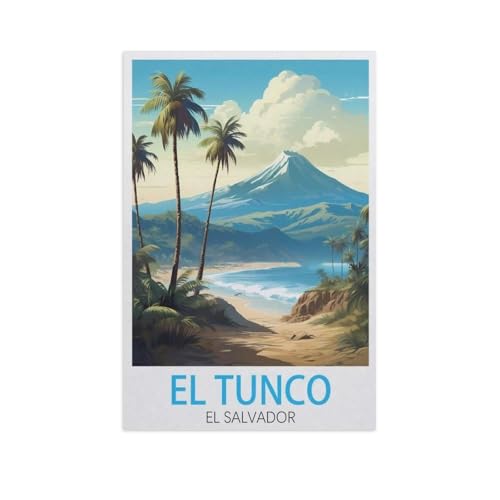 EL Tunco, EL Salvador，Puzzle 1000 Teile Erwachsene Kinde Spaß Lernspielzeug Geschenke（38x26cm）-GI79 von YYHMKBYY