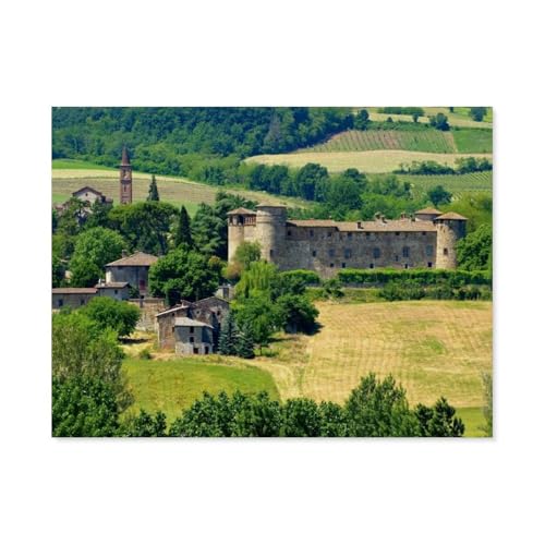Emilia-Romagna，Für Erwachsene Familie Stress Relief Puzzle Spielzeug - Familie Spaß Herausforderung Spielzeug - 1000 Teile Puzzle（50x70cm）-AU98 von YYHMKBYY