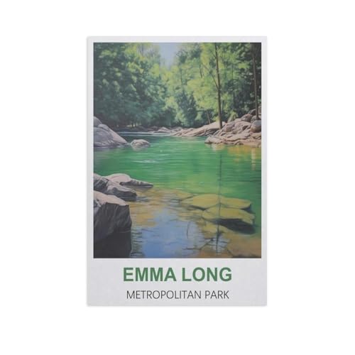 Emma Long Metropolitan Park，Puzzles, 1000-teiliges Puzzle Für Erwachsene Und Kinder Ab 10 Jahren（75x50cm）-GH20 von YYHMKBYY