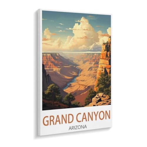 Erwachsene Kinder Puzzles 1000 Teile Puzzle，Grand Canyon Arizona，einfaches Puzzle Spiel Rolle Puzzle Bildung Spielzeug Spiel Familie Dekoration（75x50cm）-W85 von YYHMKBYY