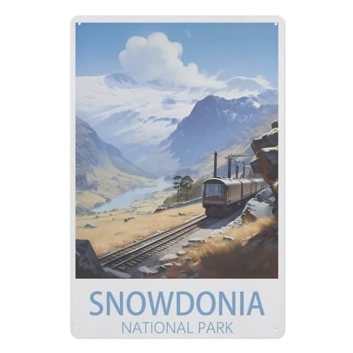 Erwachsene Kinder Puzzles 1000 Teile Puzzle，Snowdonia Nationalpark，einfaches Puzzle Spiel Rolle Puzzle Bildung Spielzeug Spiel Familie Dekoration（75x50cm）-AE19 von YYHMKBYY