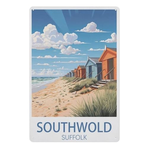 Erwachsene Kinder Puzzles 1000 Teile Puzzle，Southwold Suffolk，einfaches Puzzle Spiel Rolle Puzzle Bildung Spielzeug Spiel Familie Dekoration（75x50cm）-AE92 von YYHMKBYY