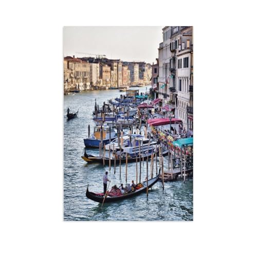 Erwachsene Kinder Puzzles 1000 Teile Puzzle，Venedig，einfaches Puzzle Spiel Rolle Puzzle Bildung Spielzeug Spiel Familie Dekoration（50x70cm）-AU20 von YYHMKBYY