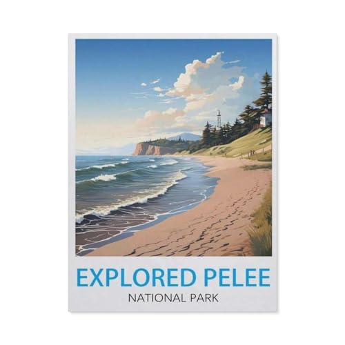 Explored Pelee National Park，Puzzles 1000 Teile für Erwachsene, Klassische Puzzle Teenager Puzzle Perfektes Pädagogisches Geschenk für Jungen Und Mädchen（75x50cm）-BQ95 von YYHMKBYY